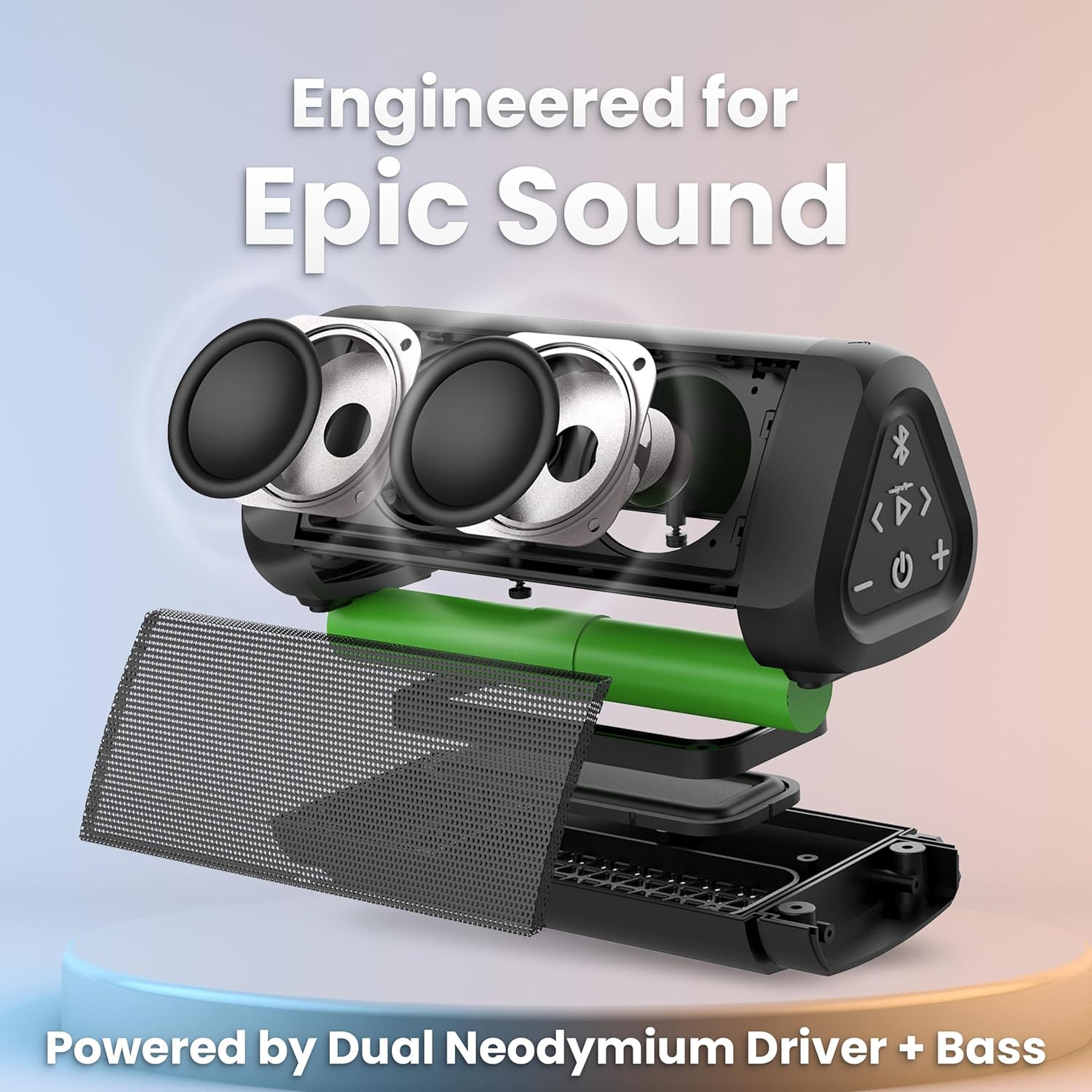 OontZ Ultra Portable Bluetooth 5.4 Speaker | 14W Sound, 20-Hr Battery - gizmoo