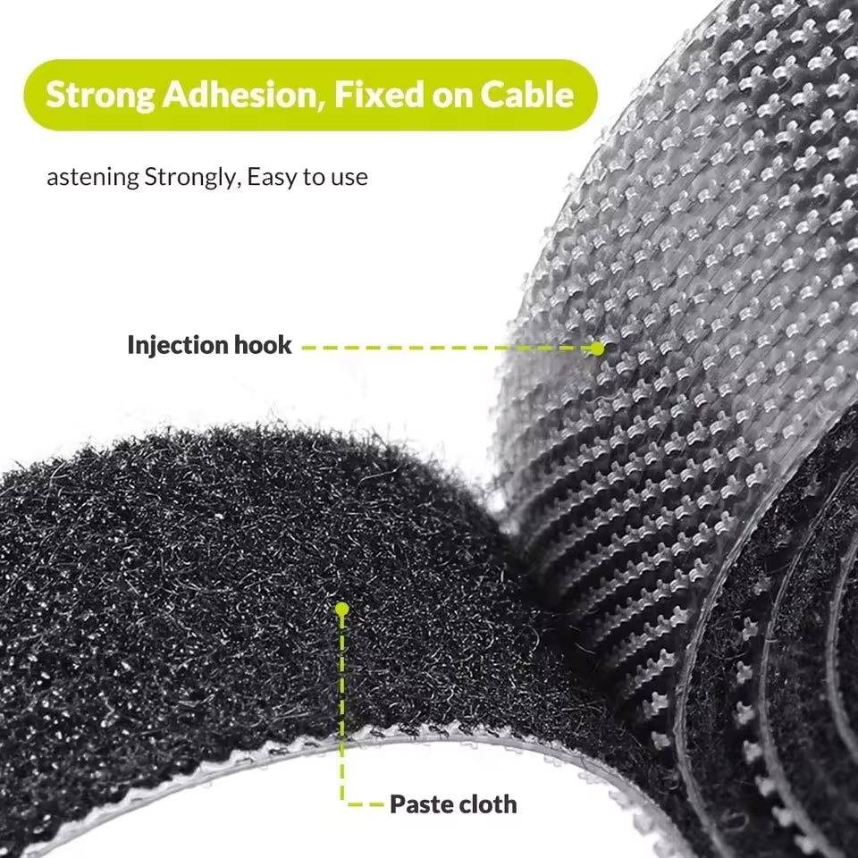 1/5M Cable Organizer Cable Management Wire Winder Tape Earphone Mouse Cord Management Ties - gizmoo