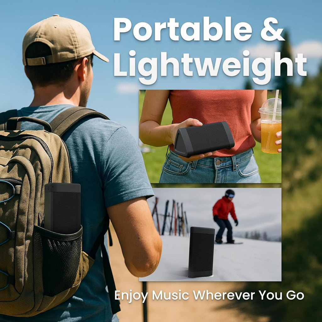 OontZ Angle 3 Portable Bluetooth 5.4 Speaker | 12W Sound, 24 - Hr Battery - gizmoo
