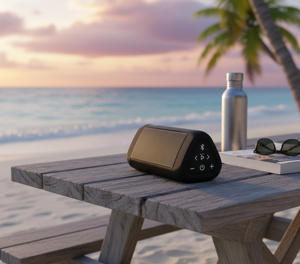 OontZ Angle 3 Speaker in outdoor setting