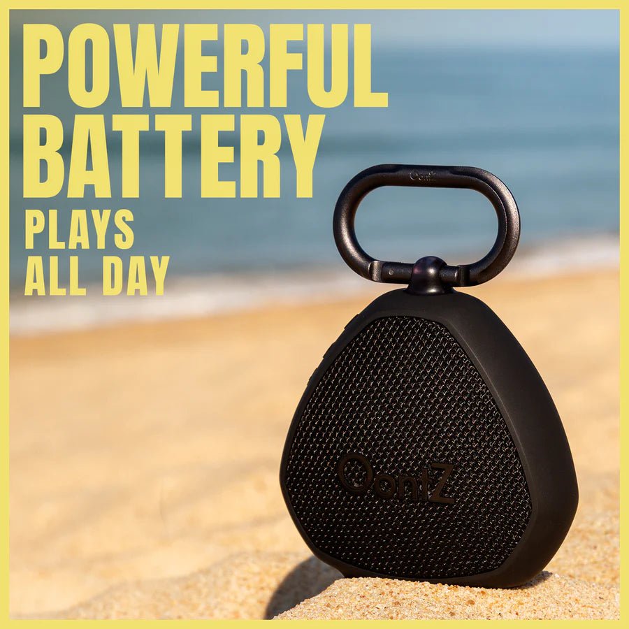 OontZ Clip Portable Bluetooth 5 Speaker | Rugged Sound, 12 - Hr Battery - gizmoo