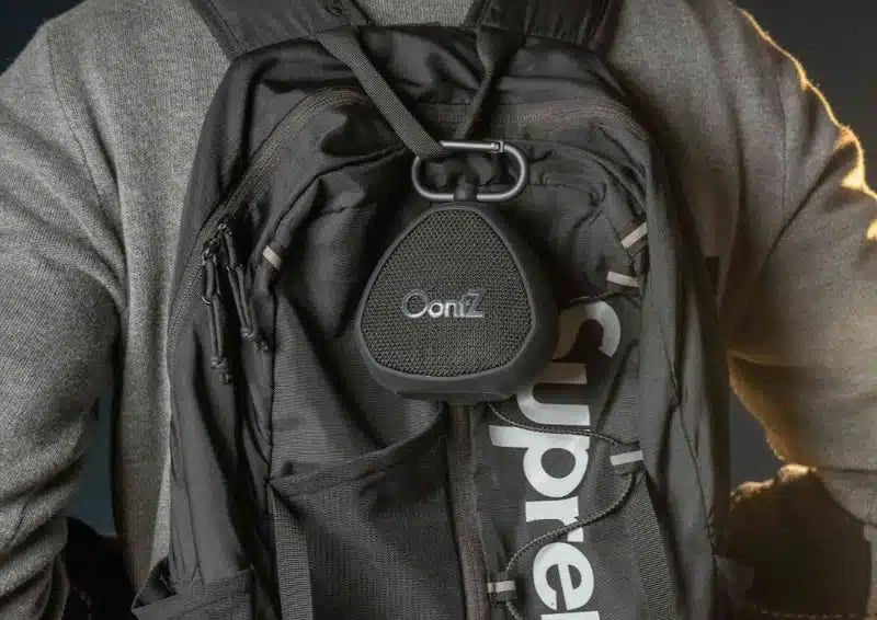 OontZ Clip Portable Bluetooth 5 Speaker | Rugged Sound, 12 - Hr Battery - gizmoo