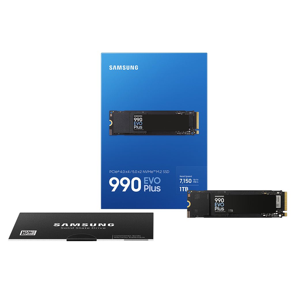 Samsung 990 Evo Plus M.2 2280 PCIe Gen 5 NVMe SSD 1TB - gizmoo