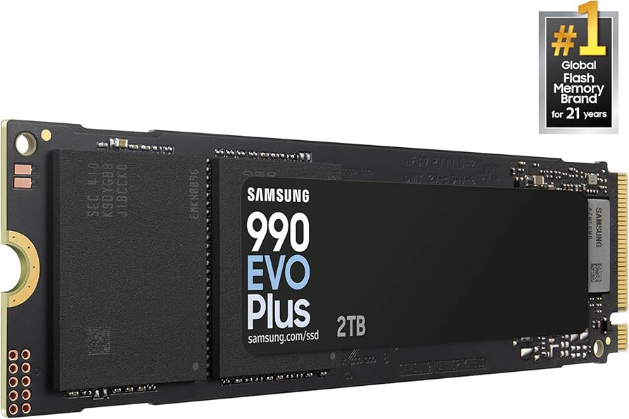 Samsung 990 Evo Plus M.2 2280 PCIe Gen 5 NVMe SSD 2TB - gizmoo